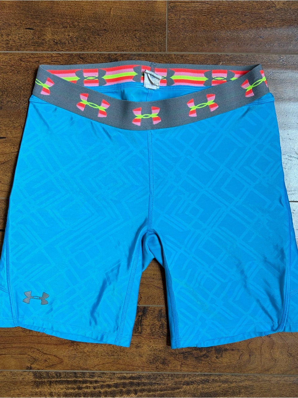 Women’s Under Armour Blue Softball Sliding Shorts